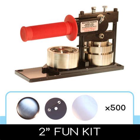 2 Round Tecre Button Maker Machines And Start Up Kits People Power
