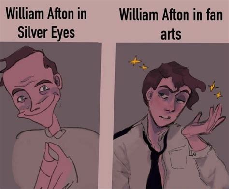 William Afton In William Afton In Fan Silver Eyes Arts Ifunny