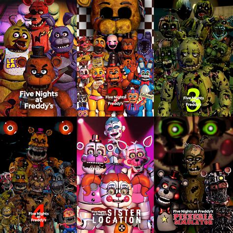 Wall Poster Fnaf Posters In Game A List Of Posters Released By Trends