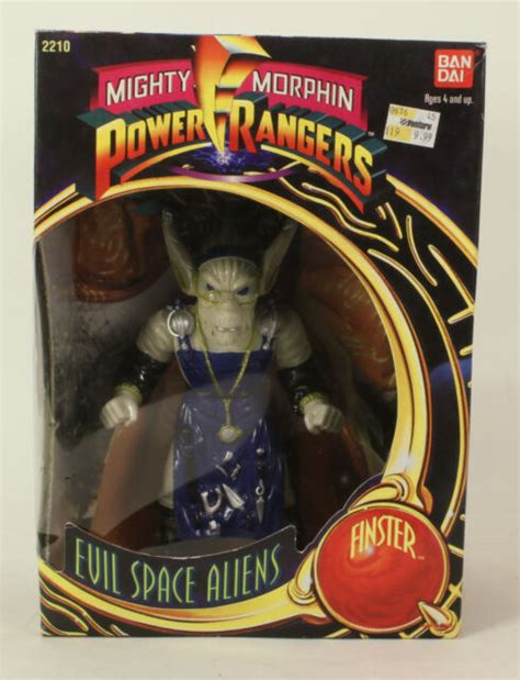 Mighty Morphin Power Rangers Evil Space Aliens Finster Mib Sealed Ebay