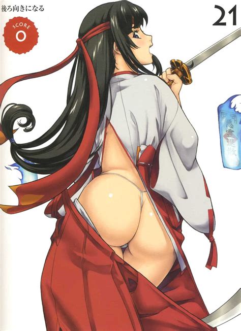 Rule 34 Ass Blush Hakama High Resolution Japanese Clothes Kimono Long Hair Panties Queen S