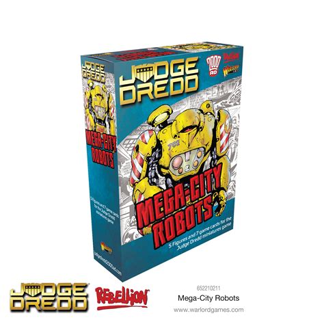 Judge Dredd Mega City Robots Warlord Games Ltd