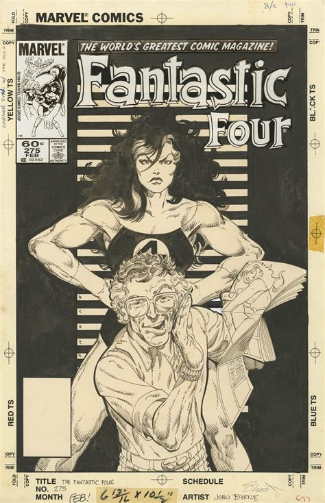 comic book artwork fantastic four 275 cover by john byrne comic book artwork comic books