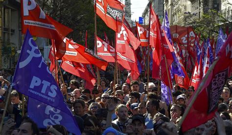 Thousands Take To The Streets To Protest Austerity Measures Of Argentina S New President Milei