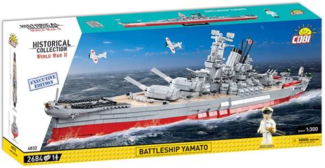 Cobi World War Ii Warships Yamato Exclusive Edition 2670 Pieces