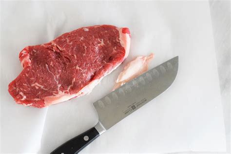 Trimming Steaks Of Fat Photo Tutorial