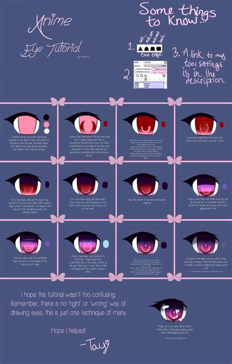 Anime Eye Tutorial By Iseanna On Deviantart