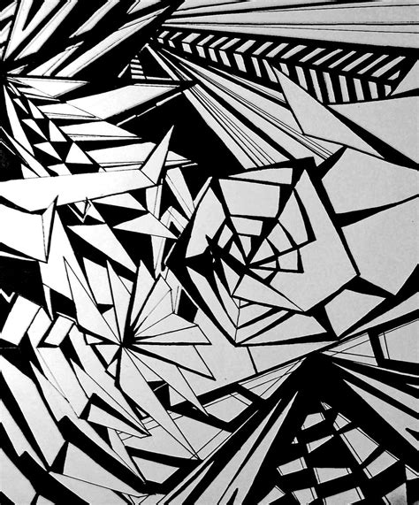 18 Abstract Designs To Draw Images Cool Easy Abstract Drawings Black And White Abstract Line