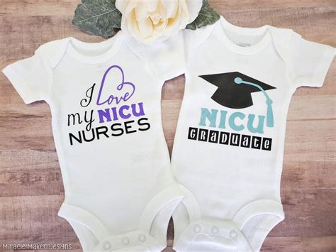 Nicu Graduate Bodysuit Personalized Nicu Coming Home Outfit Etsy
