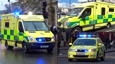 10 Mins London Ambulance Service Responding Collection Youtube