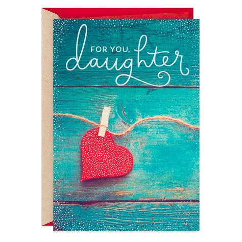 Unique And Beautiful Valentines Day Card For Daughter Greeting Cards Hallmark