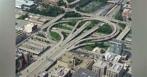The Jane Byrne Interchange Officially Reopens Roads And Bridges