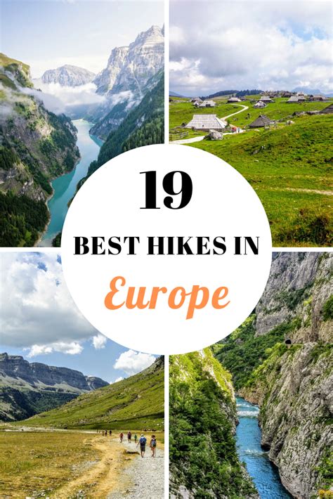 Hiking Routes Hiking Spots Backpacking Europe Scenic Routes Hiking