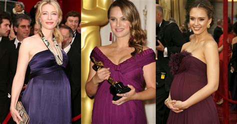 Oscars Famosas Que Mostraron Su Embarazo En La Alfombra Roja