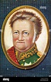 Carl August. Portrait of the Grand-duke of Saxe-Weimar-Eisenach. 3 ...