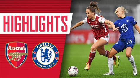 Highlights Arsenal Vs Chelsea 1 1 Womens Super League Youtube
