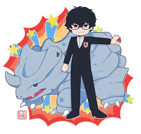 gonna start a persona 5 x pokemon design series here s the first link in comments r persona5