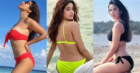 Hot Bollywood Actresses Who Shared Hottest Bikini Photos In