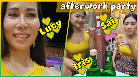 Sexy Thai Girls Drinking After Work Come And Drink With Us Lucy