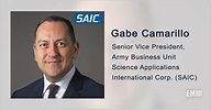 Gabe Camarillo on SAIC's Army Contract Wins, Huntsville Presence ...