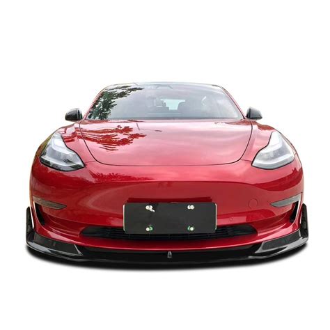 Buy Cssdesign PP Material With Carbon Fiber Pattern Front Bumper Lip