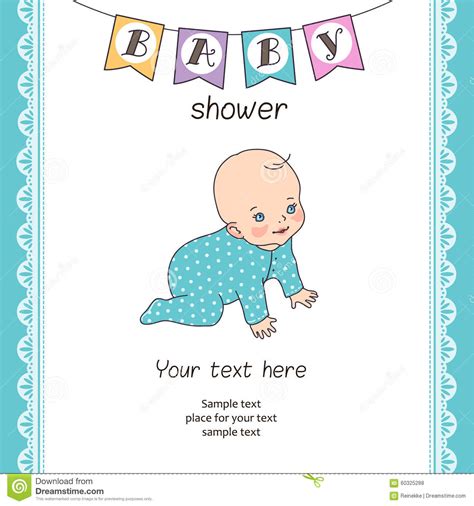 Baby Shower Stock Vector Illustration Of Cute Decoration