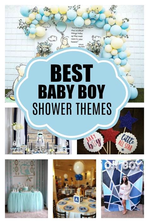 Awesome Boy Baby Shower Themes With Fun Games Included Boy Baby