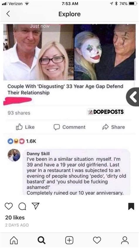33 Year Age Gap Defend Their Relationship Age Gap Relationship Age