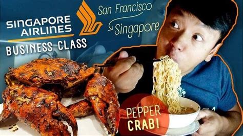 Singapore Pepper Crab Singapore Airline Business Class Book The Cook