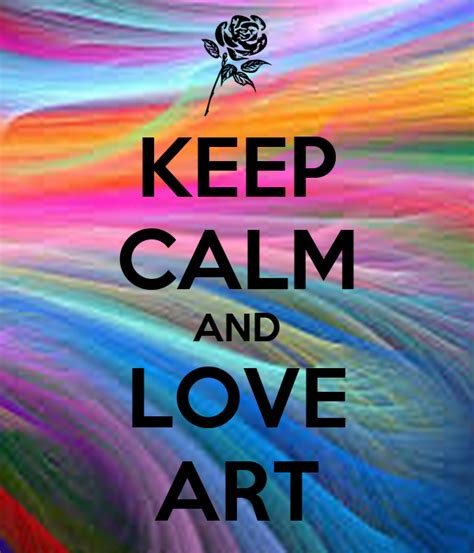 Keep Calm And Love Art Poster Derp Keep Calm O Matic
