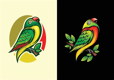 Lovebird Logo Premium Design And Illustration For Mascot And Logo Team
