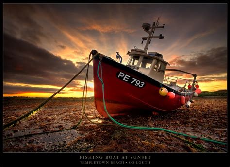 Fishing Boat At Sunset By Garymcparland Ephotozine