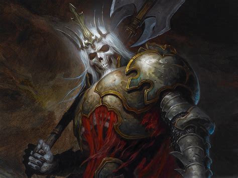 Skulls Video Games Diablo Artwork Diablo Iii Skeleton King
