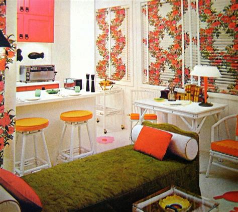 Vintage 1968 Mod Interior Design Book Interior Design Books 1960s