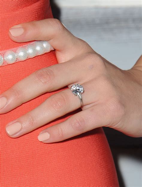 The 7 Most Gorgeous Celebrity Engagement Rings Of 2015 Glamour