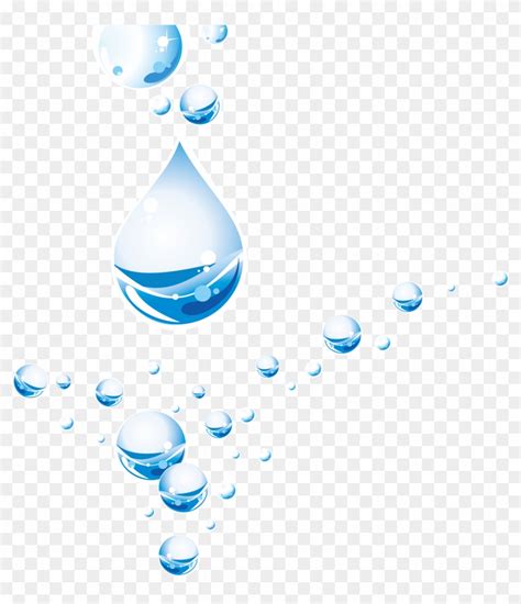 Water Bubbles Background Png Drop Transparent Png 3016x3344