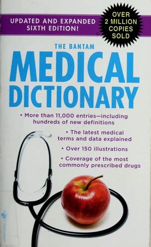 The Bantam Medical Dictionary By Laurence Urdang Open Library