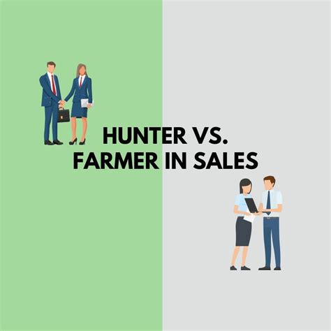 hunter vs farmer in sales empowering your team for long term success peak sales recruiting