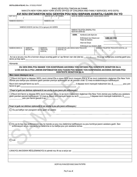 Form Ocfs Ldss 4782 Hc Fill Out Sign Online And Download Printable