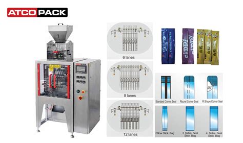 Longer clothe lines will the is a wash line with so much in assembling and dismantle after use. Multilines Stick Packaging Machine - Food Packaging - ATCOPACK