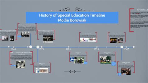 History Of Special Education Timeline By Mollie Borowiak