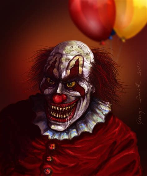 Horror Collection Evil Clown By Artgeorge On Deviantart