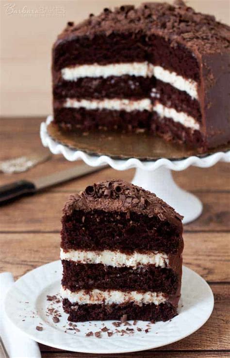 This chocolate mayonnaise cake is easy to make and combines simple ingredients including flour, sugar, and mayo, to create a rich and decadent dessert. 50 Layer Cake Filling Ideas
