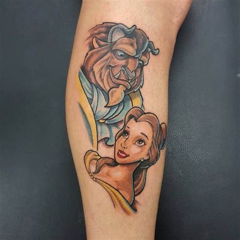 Top 100 Best Beauty And The Beast Tattoos 2021 Inspiration Guide