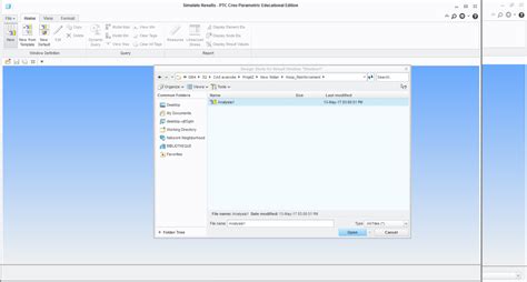 Simulate Cannot Find The Model File When Opening Ptc Community