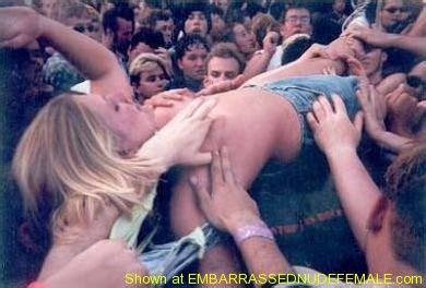 Girls Stripped Naked By Crowd