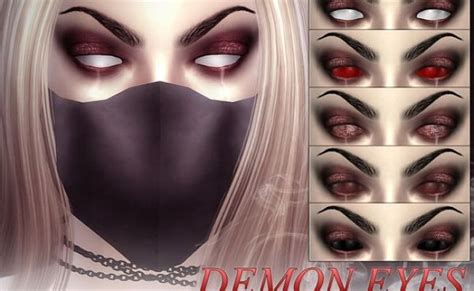 The Sims Resource Demon Eyes By Pralinesims Sims 4 Downloads Sims