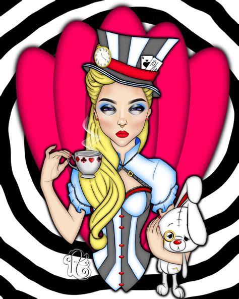 Steampunk Alice Niki Kratz Alice In Wonderland Artwork Alice In