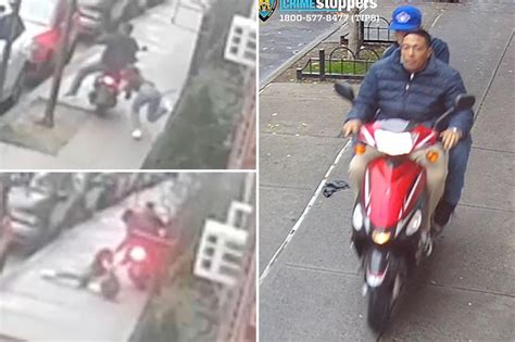 Ebony Sapphire On Twitter RT Nypost Video Shows NYC Moped Muggers