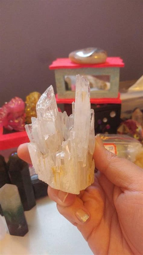 Extra Large Natural Rough Raw Clear Quartz Crystal Cluster Etsy